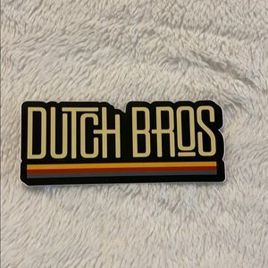 Dutch Bros December 2017 sticker